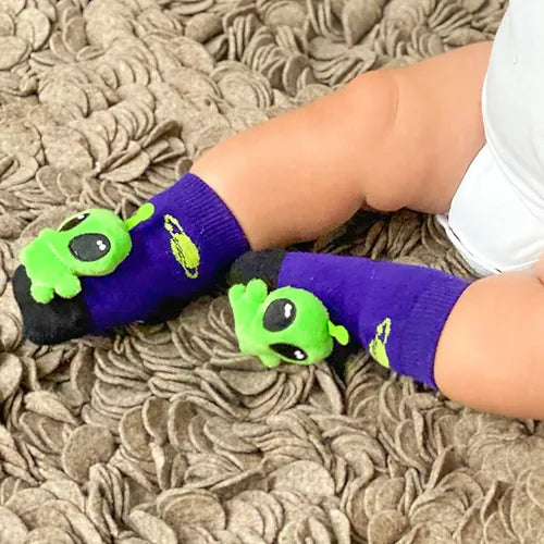 Baby Alien Boogie Toes Rattle Socks