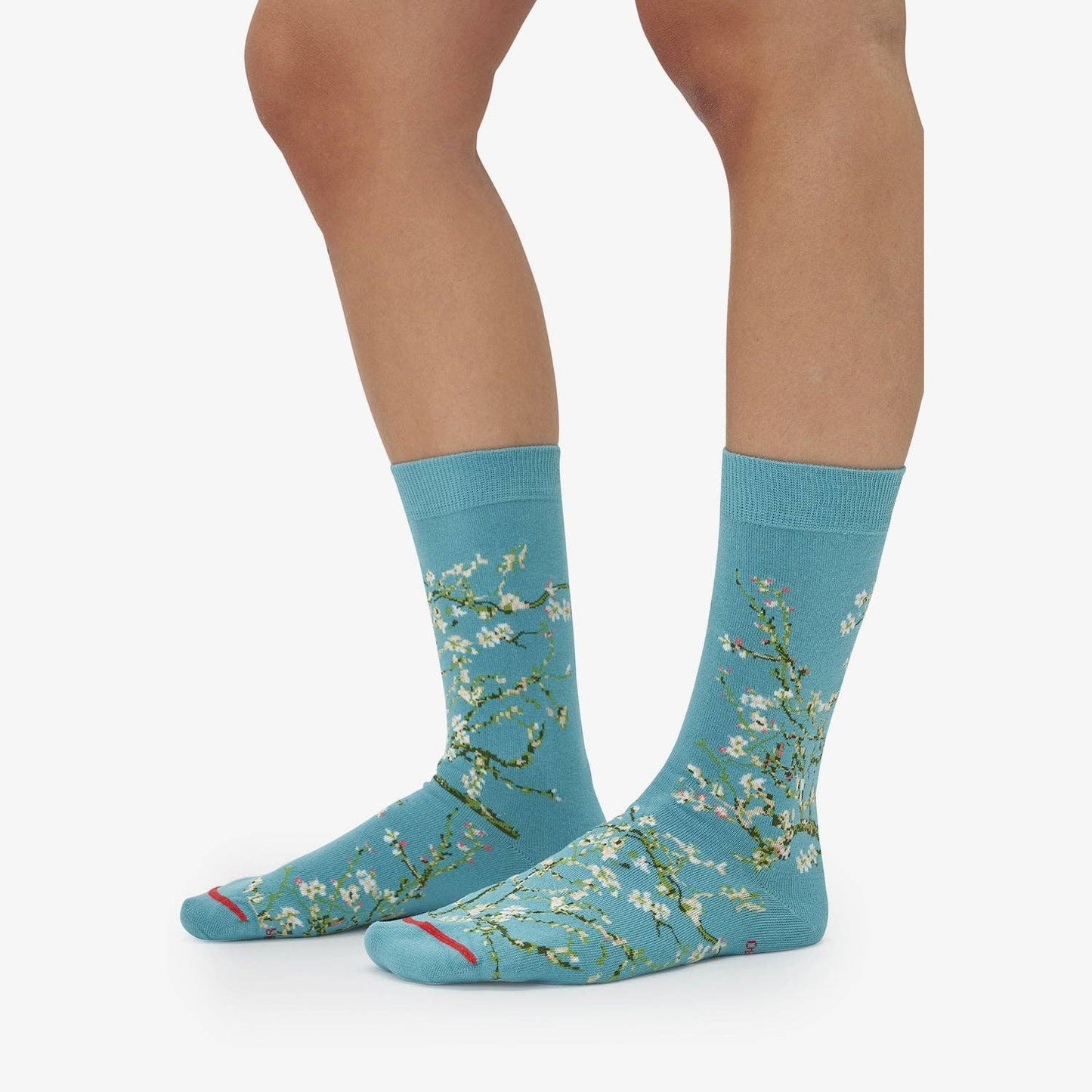 Vincent Van Gogh Almond Blossom  Cotton Crew Socks