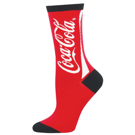 COCA-COLA WOMEN'S COTTON CREW SOCKS
