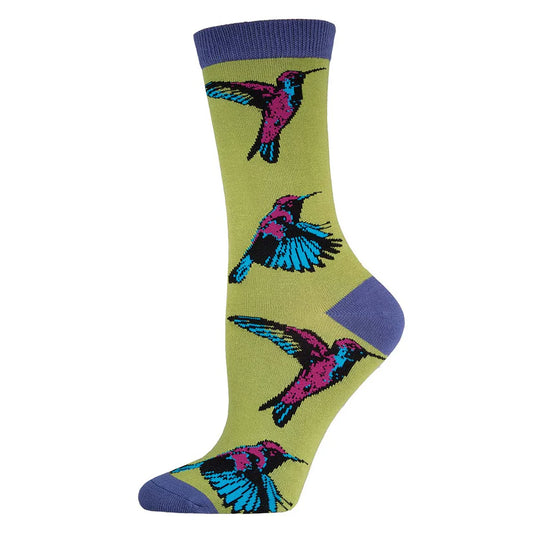 HUMMINGBIRDS WOMEN'S BAMBOO CREW