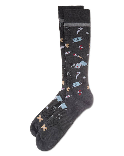 Medical Supplies 8-15 mmHg Graduated Cotton Compression Socks