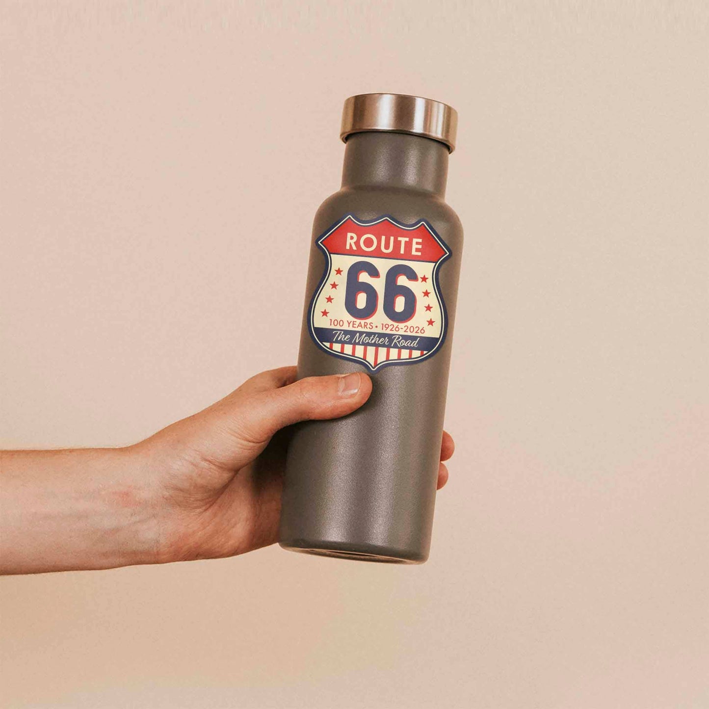The Mother Road Route 66 Sticker - 100th Anniversary Decal