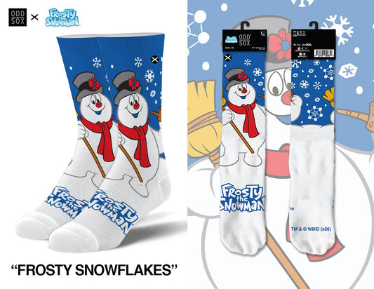 Frosty Snowflakes - Mens Crew Straight