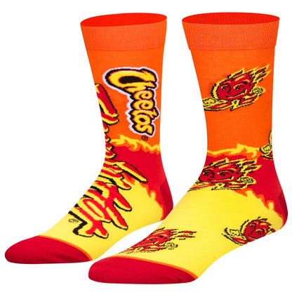 Flamin Hot Split  Crew Socks
