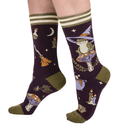 Archtoad of Hatville Crew Socks