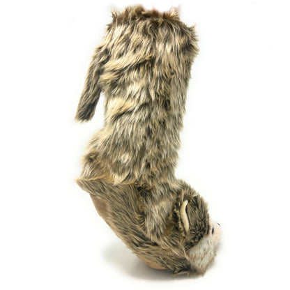 Wolf Pack  Women's Fluffy House Gripper Slipper Socks