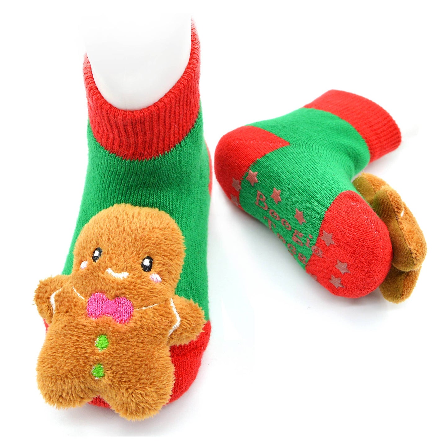 Gingerbread Christmas Boogie Toes Rattle Socks