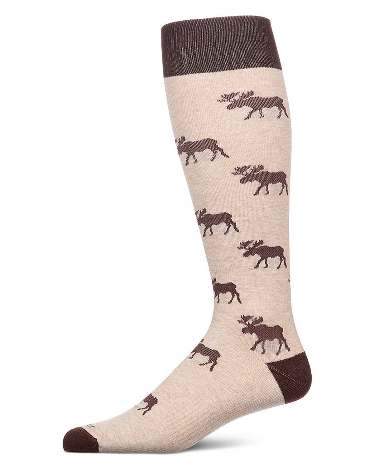 Moose Cotton Compression Socks