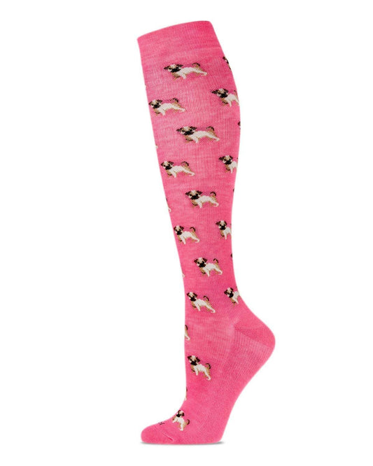 Women's Pretty Pups Bamboo Blend 8-15mmHg Graduated Compression Socks