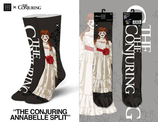 The Conjuring Annabelle Split - Womens Crew Straight