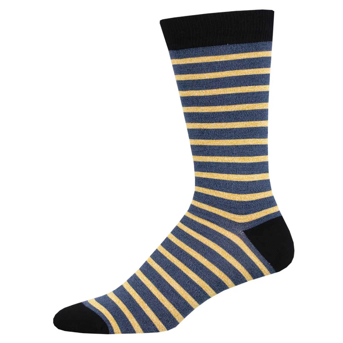 SAILOR STRIPE MEN'S BAMBOO CREW SOCKS