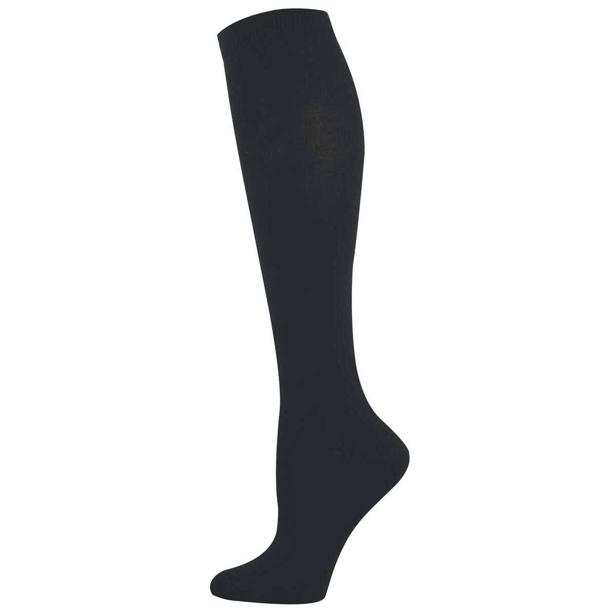 SOLID BAMBOO KNE HIGH SOCKS