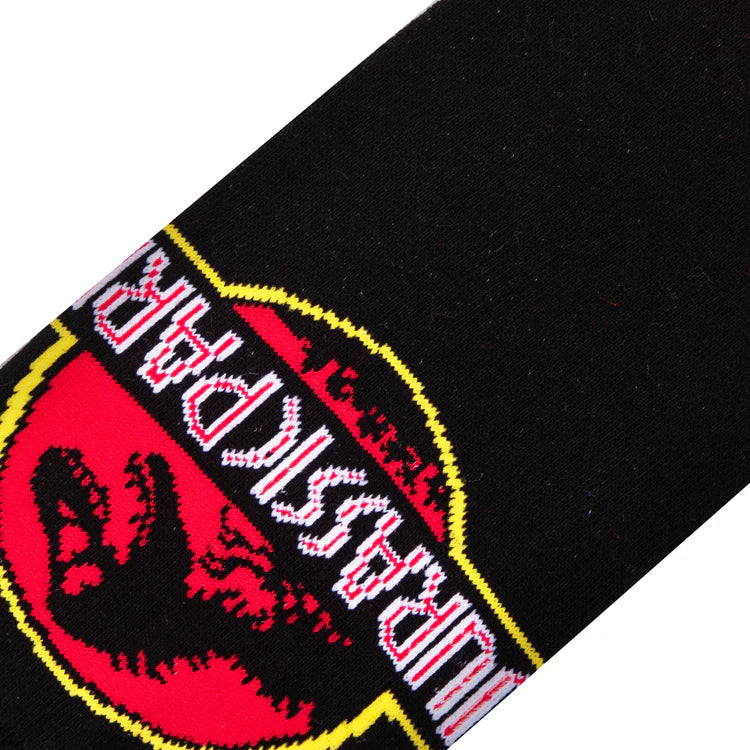 JURASSIC PARK SPLIT CREW SOCKS