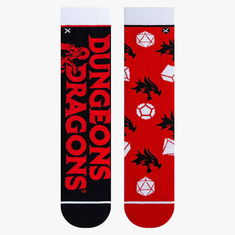 DUNGEONS & DRAGONS SPLIT CREW SOCKS