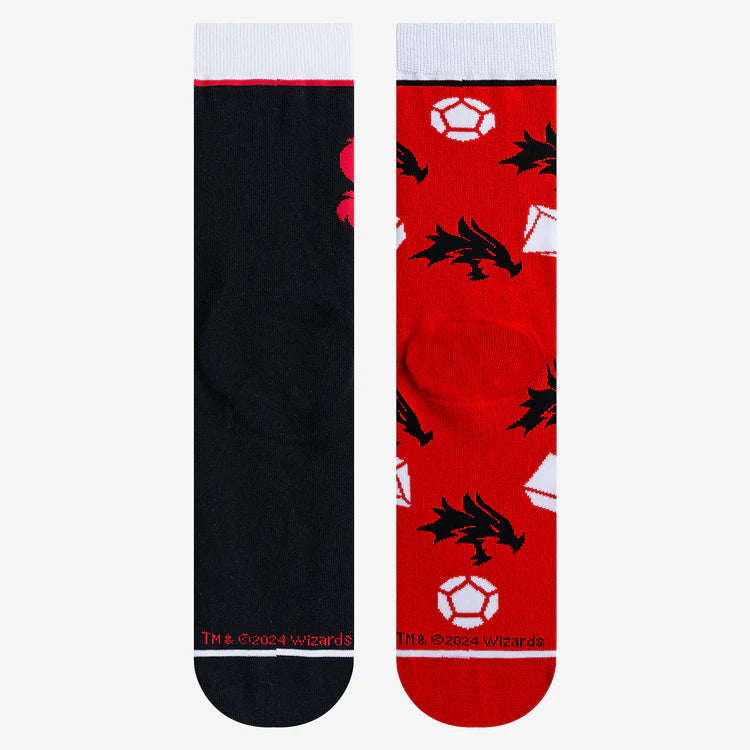 DUNGEONS & DRAGONS SPLIT CREW SOCKS