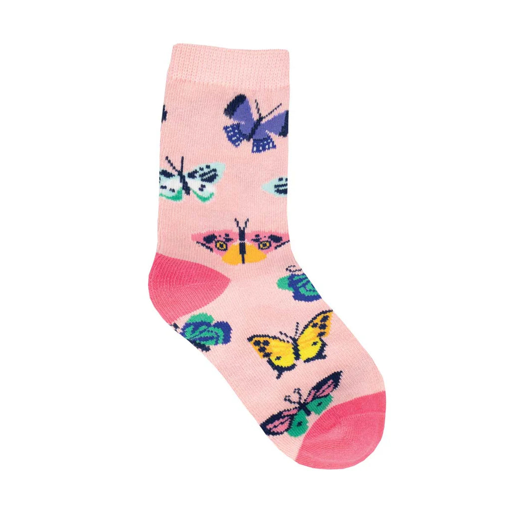 BUTTERFLY MIGRATION KID'S CREW SOCKS