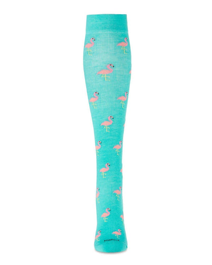 Fancy Flamingo Bamboo Blend 8-15mmHg Graduated Compression Socks
