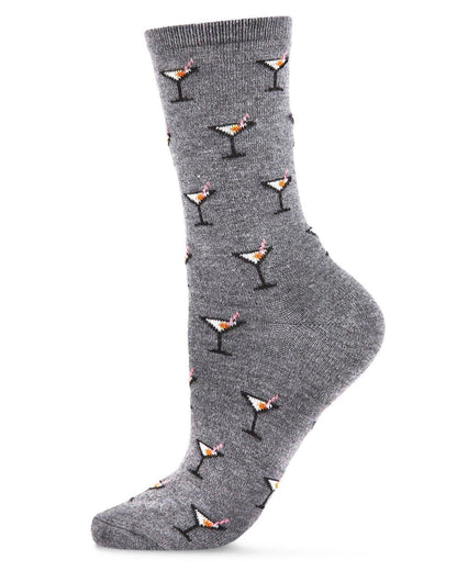 WOMEN'S MARTINI CASHMERE BLEND CREW SOCKS