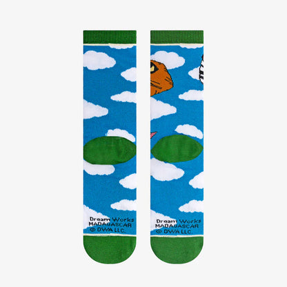 MADAGASCAR SPLIT BIG KIDS CREW SOCKS