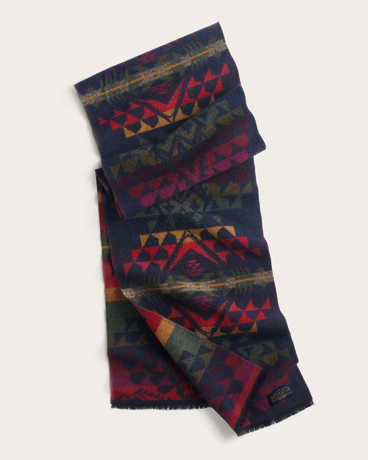 AUTUMN BIRCH WOOL SCARF