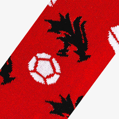 DUNGEONS & DRAGONS SPLIT BIG KIDS CREW SOCKS