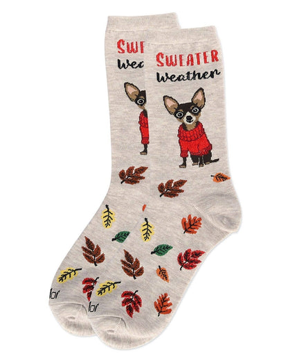 Women's Sweater Weather Bamboo Crew Socks