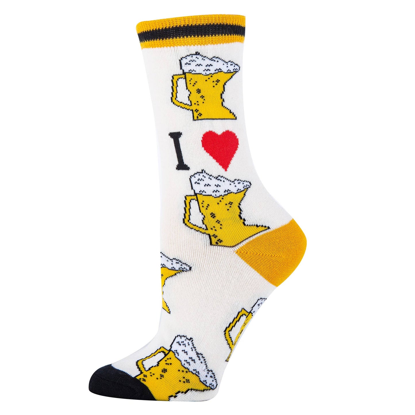 Beer Me Please Women's Cotton Crew Socks