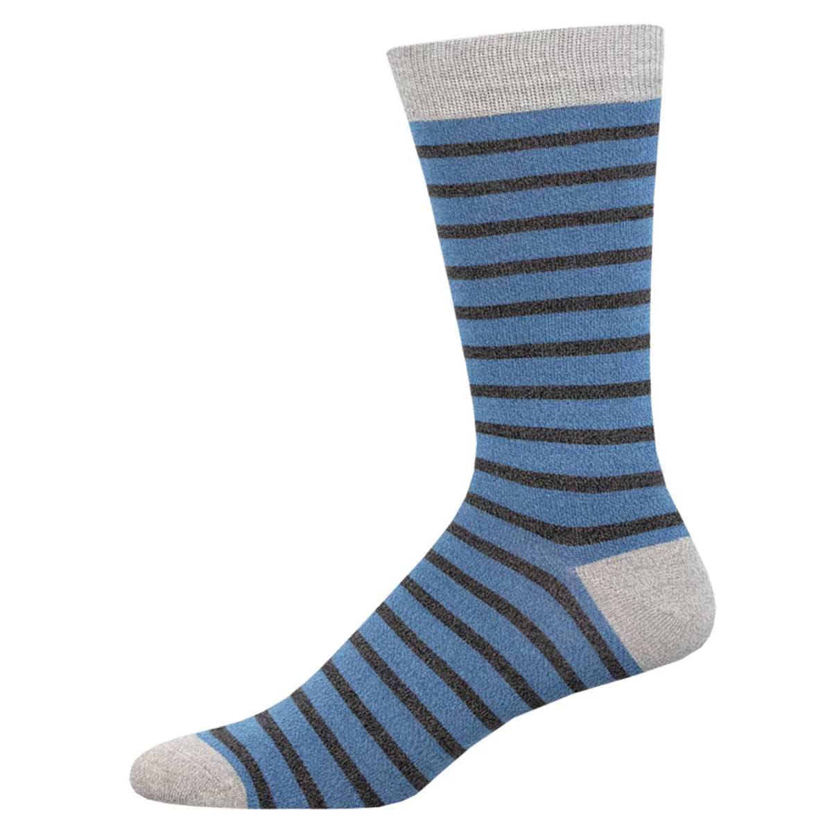 SAILOR STRIPE MEN'S BAMBOO CREW SOCKS