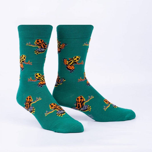 POSION DART FROG MEN'S CREW SOCKS