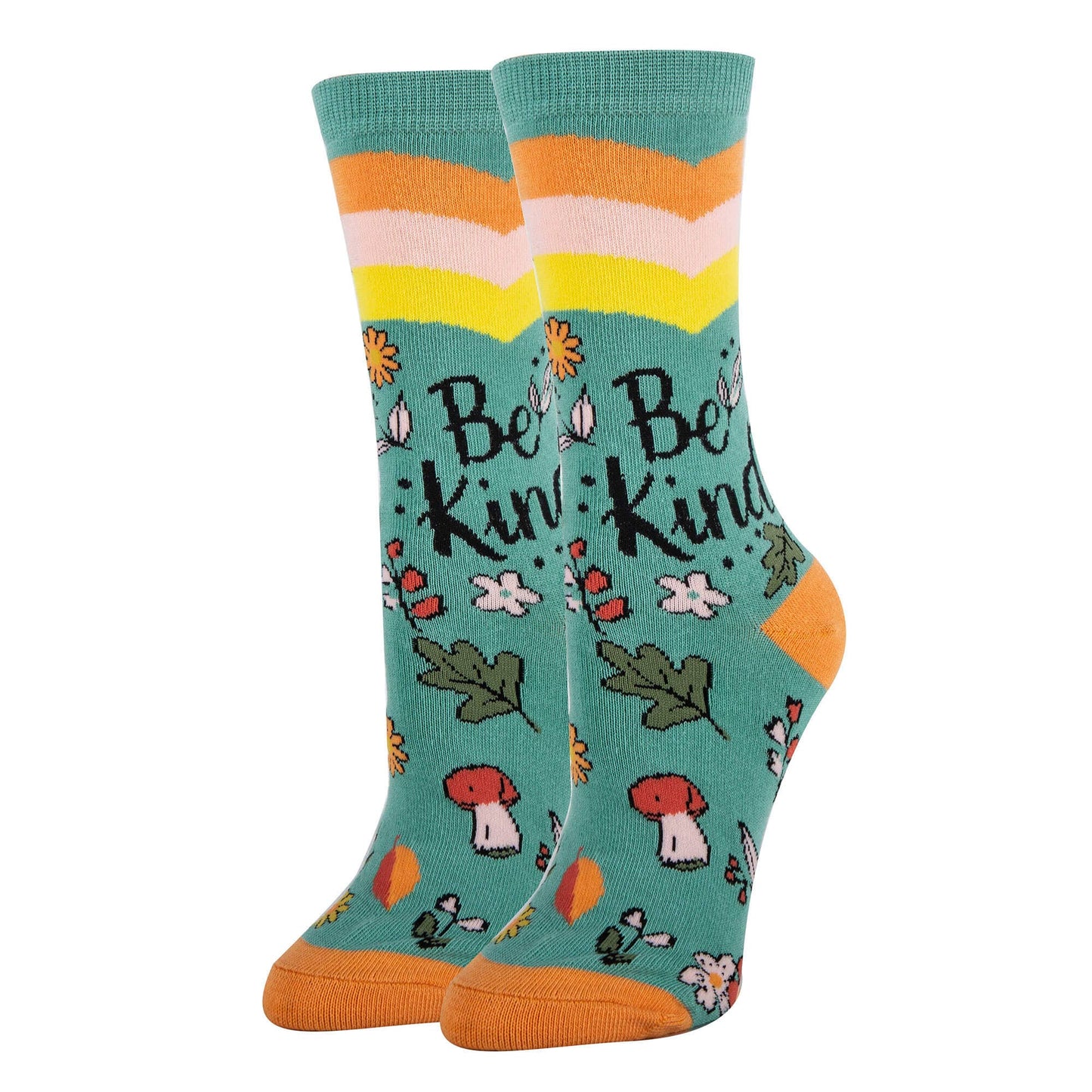 KINDS OF A WOMEN'S CREW SOCKS