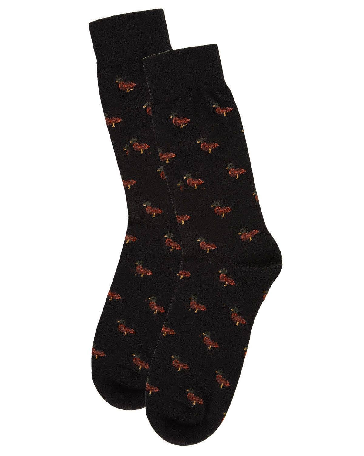 MEN'S DUCK CASHMERE BLEND CREW SOCKS