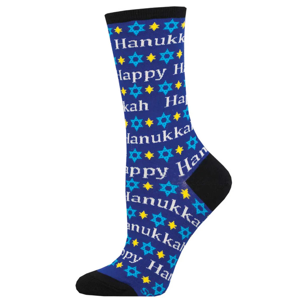 HAPPY HANUKKAH WOMEN'S CREW