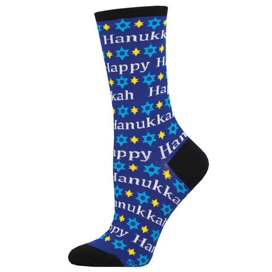 HAPPY HANUKKAH WOMEN'S CREW