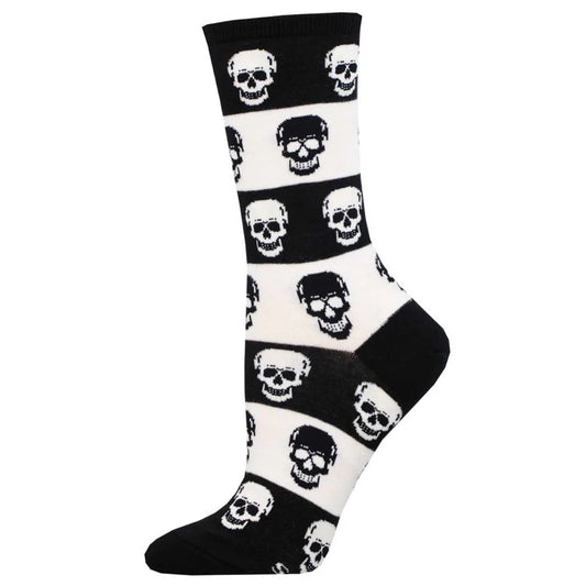 SKULL  WOMEN'S CREW