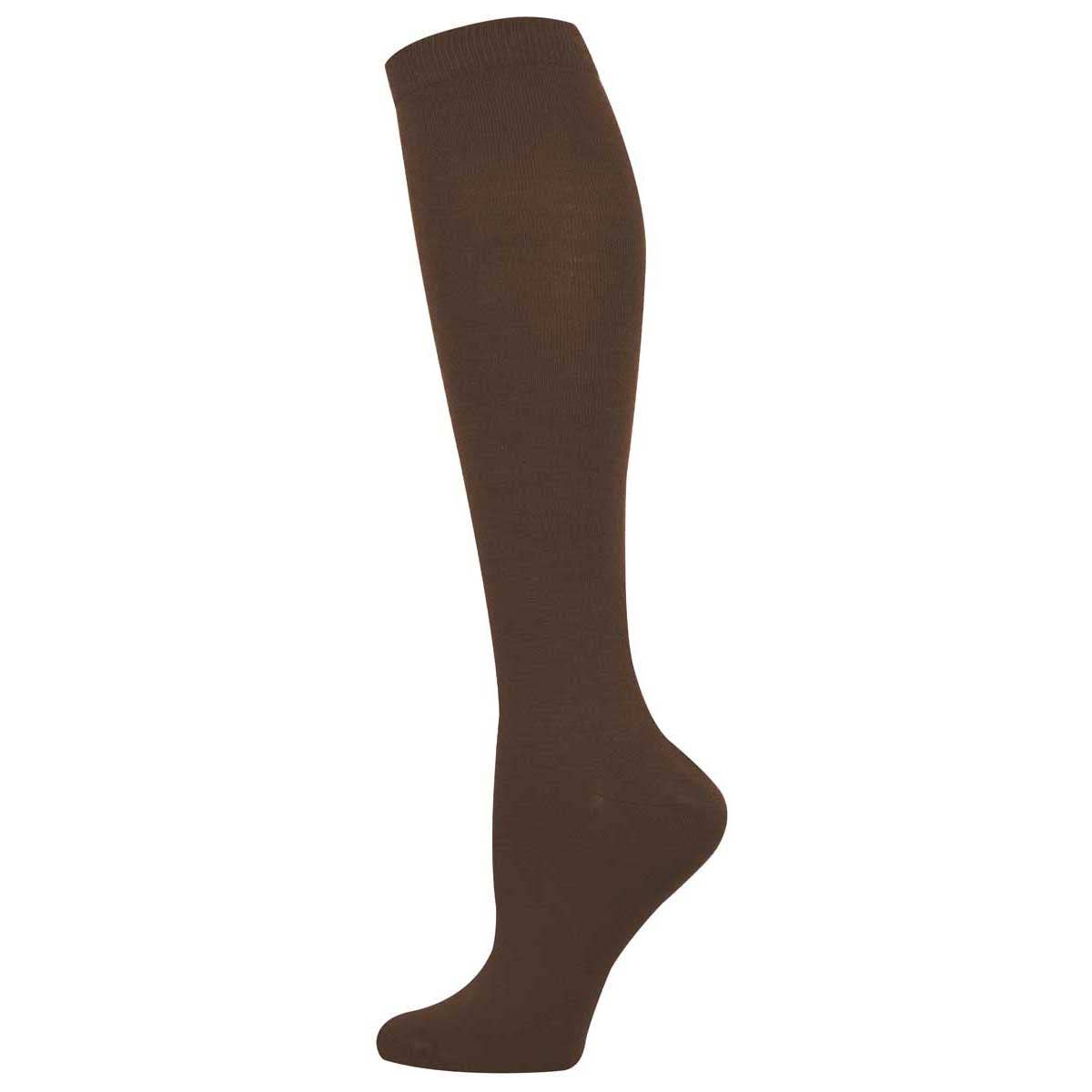 SOLID BAMBOO KNE HIGH SOCKS