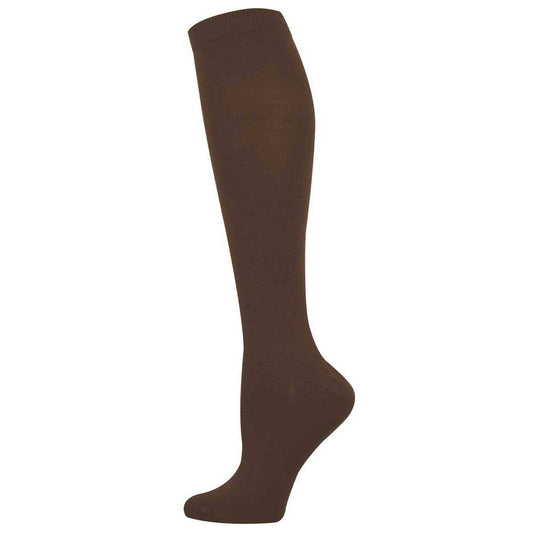 SOLID BAMBOO KNE HIGH SOCKS