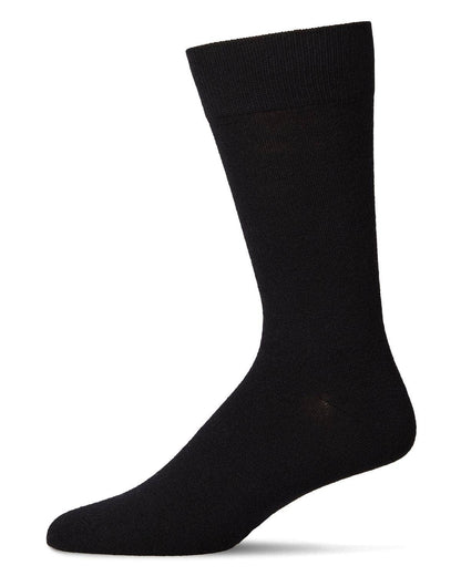 MEN'S SOLID CASHMERE BLEND EVERYDAY CREW SOCKS
