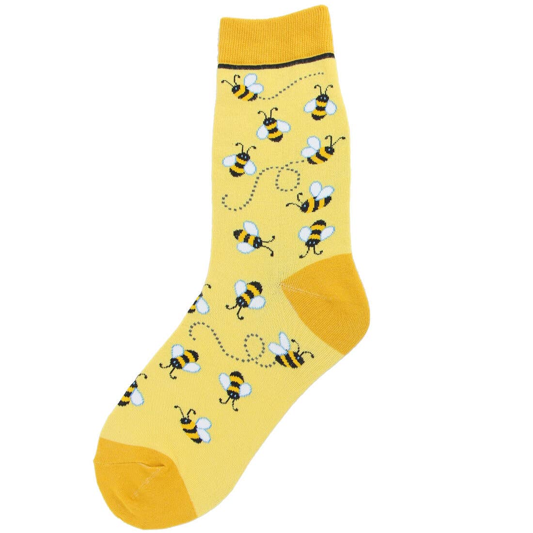 BUMBLE BEE WOMEN'S CREW SOCKS