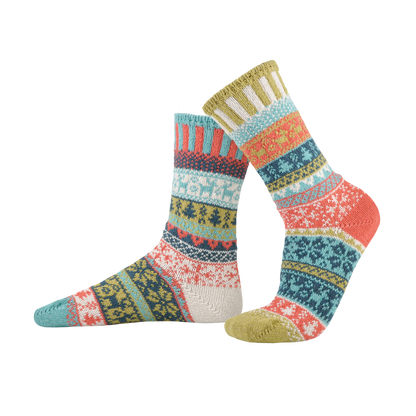 Spritz Crew Socks Sustainably Made Festive Winter Socks