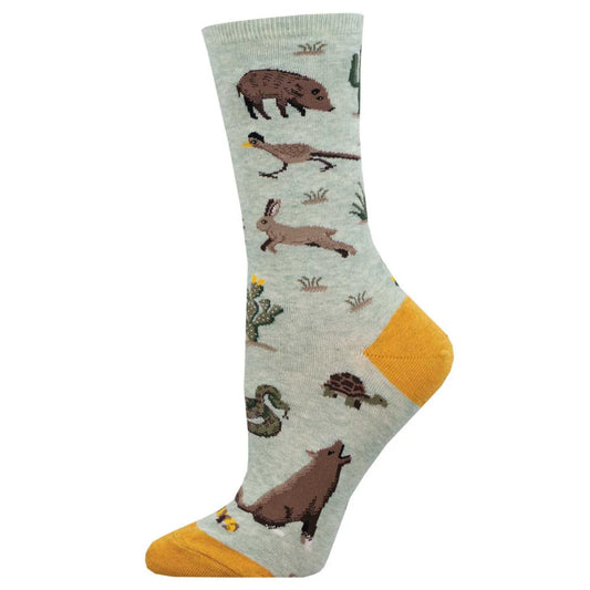 FEELING DESERTED WOMEN'S CREW SOCKS