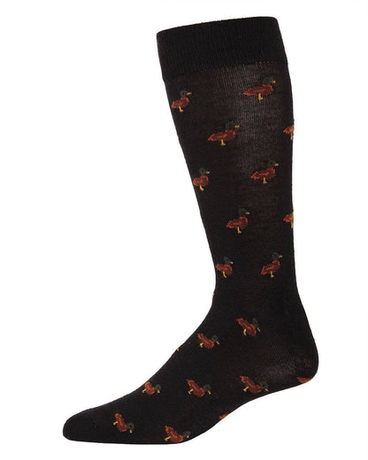 MEN'S DUCK CASHMERE BLEND CREW SOCKS