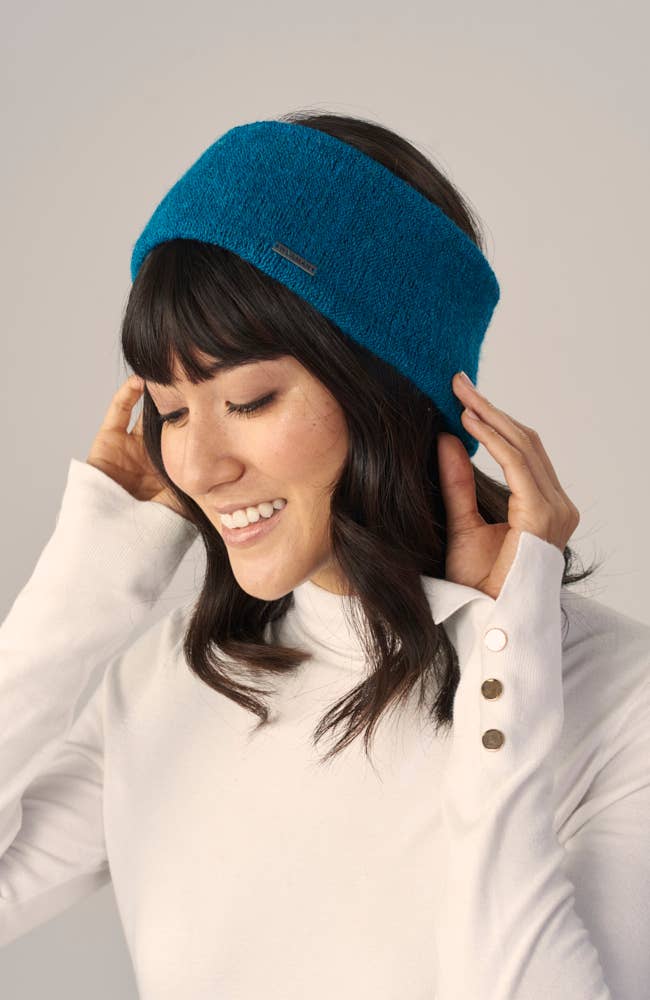 Baby Alpaca Headband | Stretchy Ski Band | Fall