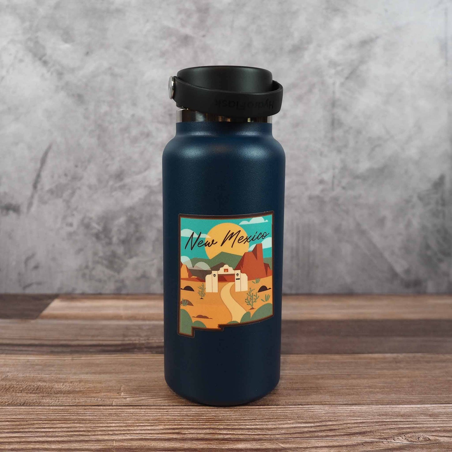 New Mexico Desert Landscape Sticker
