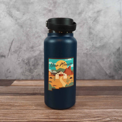 New Mexico Desert Landscape Sticker