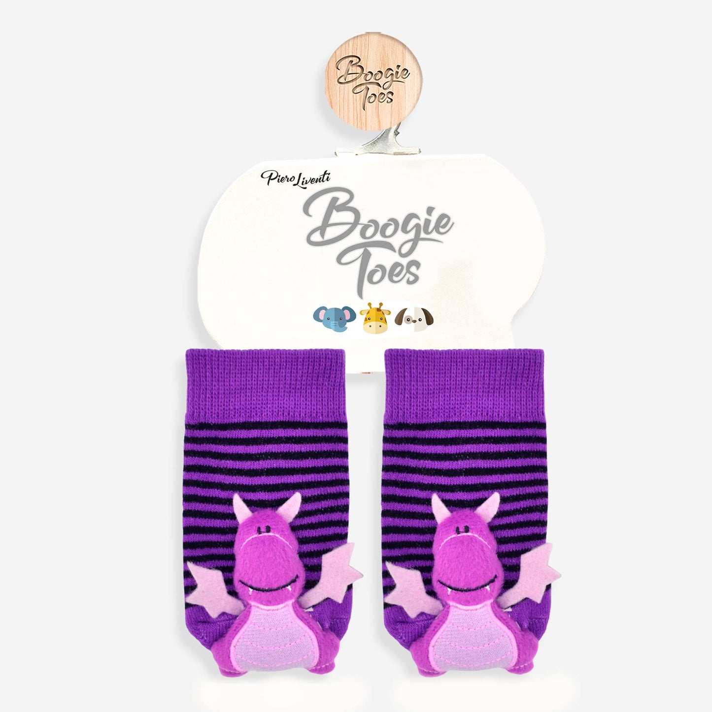 Purple Dragon Halloween - Boogie Toes Rattle Socks