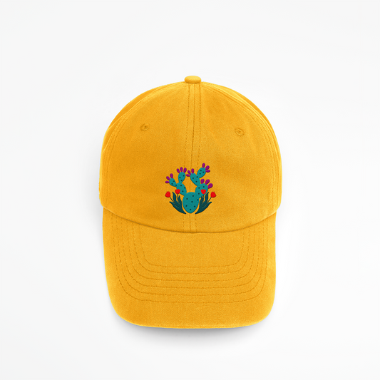 Prickly Pear Baseball Cap - Gold