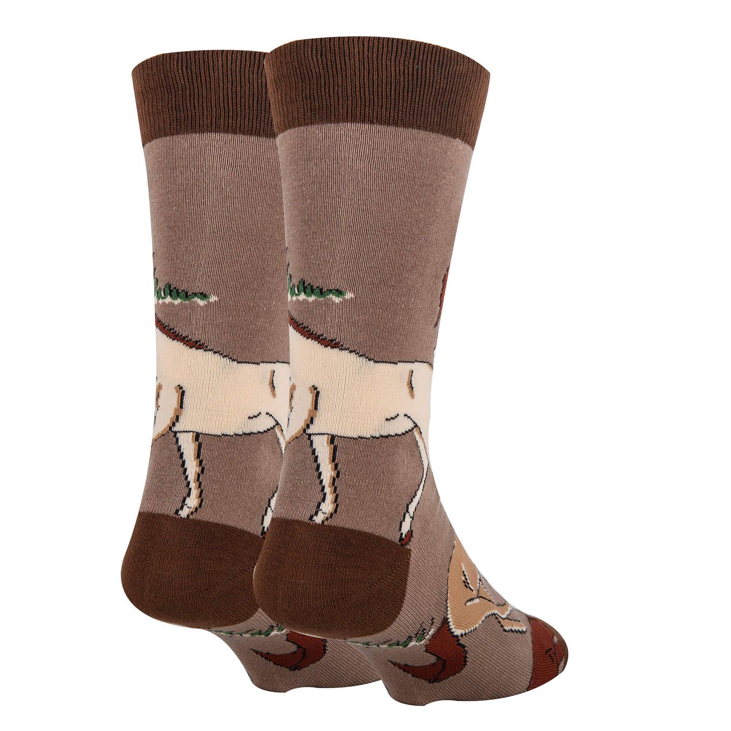 HORSE RIDE MEN'S CREW SOCKS