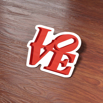 Love Sticker- Mini Philadelphia Decal for Hydroflask