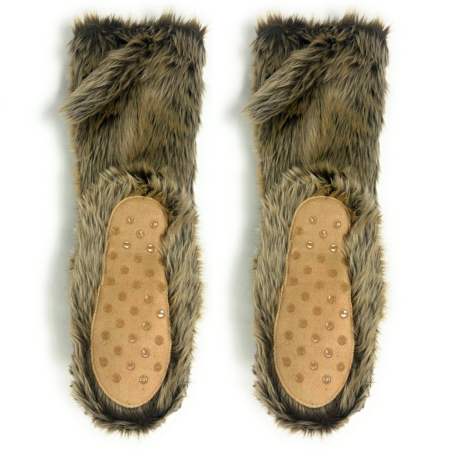 Wolf Pack  Women's Fluffy House Gripper Slipper Socks