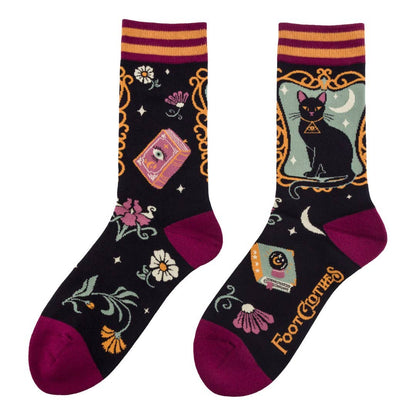 Duchess Shadowfloof's Mew World Order Crew Socks